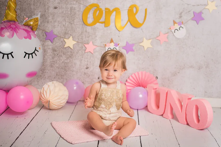 fotografia de smash cake